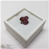 Image 2 : 17) GENUINE GARNETS, OVALS, APPROX 4 CTS