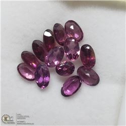 20) GENUINE GARNETS, OVAL, APPROX 4 CTS