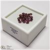 Image 2 : 77) GENUINE GARNETS, ROUNDS, APPROX 4 CTS