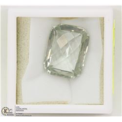 90) GENUINE GREEN AMETHYST, LARGE STONE, APPROX