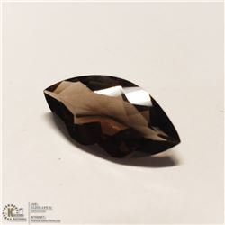 68) SMOKY QUARTZ, MARQUISE SHAPE, APPROX 7 CTS