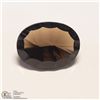 Image 1 : 55) SMOKY QUARTZ, OPTIC CUT, OVAL, APPROX 7 CTS