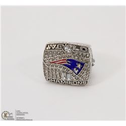 2001 NEW ENGLAND PATRIOTS TOM BRADY REPLICA SUPER