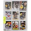 Image 1 : 9 DIFFERENT MARIO LEMIEUX CARDS INCLUDING REPLICA