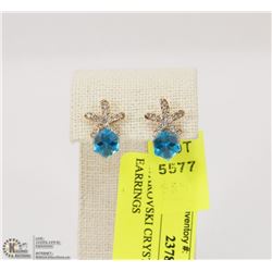 SWAROVSKI CRYSTAL STARFISH EARRINGS