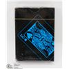 Image 1 : LUXURY BLACK MATTE POKER CARDS