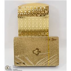 24 CARAT GOLD FLECKED PLAYING CARDS