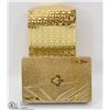Image 1 : 24 CARAT GOLD FLECKED PLAYING CARDS