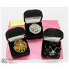 Image 1 : LOT OF 3 NEW EXOTIC RINGS.