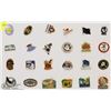 Image 1 : SHEET OF 24 ALASKA PINS