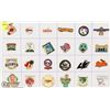 Image 1 : SHEET OF 24 BASEBALL PINS