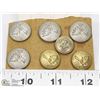 Image 1 : SET OF SEVEN WWII NAZI MILITARY BUTTONS