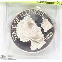 US SILVER ILLINOIS BICENTENNIAL COIN