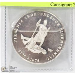 US SILVER VIRGINIA BICENTENNIAL COIN