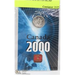 CANADA 2000 LAPEL PIN RCMP
