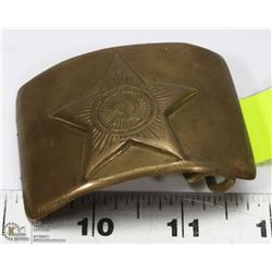 VINTAGE RUSSIAN RED ARMY BELT BUCKLE