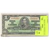 Image 1 : 1937 CANADIAN 1 DOLLAR BILL