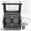 Image 1 : EXECUTIVE ENCASED WATCH WINDER WITH GLASS DISPLAY