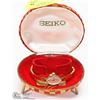 Image 1 : VINTAGE SEIKO LADIES WATCH WITH ORIGINAL BOX