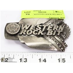 OILFIELD WESTERN ROCK BIT BELT BUCKLE
