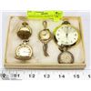 Image 1 : ESTATE LOT OF 5 POCKETWATCHES
