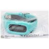 Image 1 : FITNESS TRACKER WATCH, TEAL