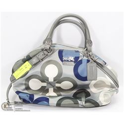 GENUINE COACH SIGNATURE PURSE BLUE