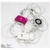 Image 1 : LOT OF 2 IPODS, 1 CHARGER AND SET OF HEADPHONES.