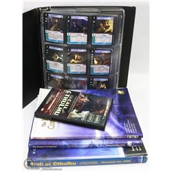 CALL OF CTHULHU CARDS, BOOKS AND DVD