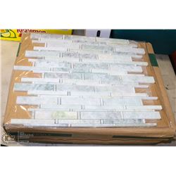 APPROX. 12 SHEETS OF NEW MOSIAC MARBLE BACKSPLASH