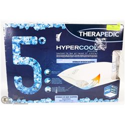 THERAPEDIC HYPERCOOL PILLOW STOMACH OR BACK SLEEPS