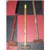 Image 1 : LOT OF 3 SLEDGE HAMMERS