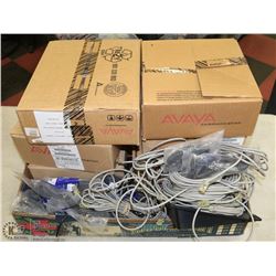 LOT OF 5 MERMAG TELEPHONE MULTILINE SETS WITH