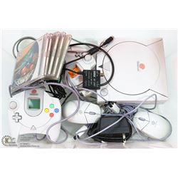 TOTE WITH SEGA DREAMCAST CONSOLE AND MORE