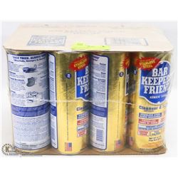 CASE OF 12 LARGE BAR KEEPERS FRIEND CLEANING