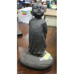 RESIN CHILD BUDDHA STATUE 14"-TALL -