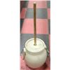 Image 1 : 3 GALLON  ANTIQUE BUTTER CHURN