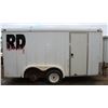 Image 3 : 1999 INTERSTATE CARGO TRAILER 7' X14' BARN DOOR