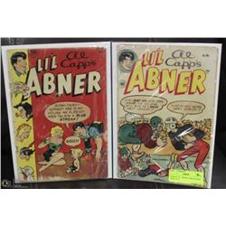 PAIR OF LI'L ABNER COMIC BOOKS FROM 1954