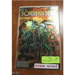 RARE PLATINUM EDITION COMIC - SOVEREIGN SEVEN #1