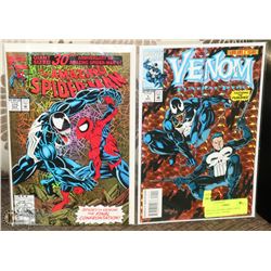 SPECIAL VENOM COMICS WITH EFFECT FOIL COVERS