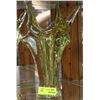 Image 1 : LIGHT GREEN ART GLASS VASE