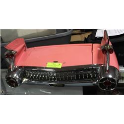 PINK CADILLAC CASSETTE RADIO PLAYER SOUND LIGHTS