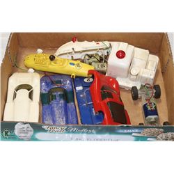 FLAT OF 1960S SLOT CARS BODY ELDON