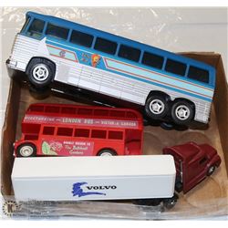 FLAT OF VINTAGE TRUCK BUS CARS