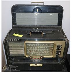 VINTAGE ZENITH SHORT WAVE RADIO