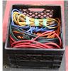 Image 1 : CRATE W/ 6 EXTENSION CORDS 3 ARE 30'-40', 3 ARE
