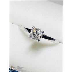 12) 10KT GOLD DIAMOND RING