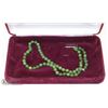 Image 1 : 25) STERLING SILVER CANADIAN JADE NECKLACE