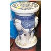 Image 1 : CERAMIC ELEPHANT PLANT STAND